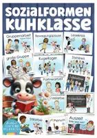 Vorschau - Lehrpläne/Lehrermaterial - Kuhklasse Klassentier Kuh Sozialformen Grundschule - Deckblatt