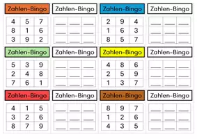 Vorschau - Spiele - Bingo-Felder für den Mathematikunterricht - Seite 2