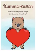 Vorschau - Fördermaterial/Inklusion - Wombatklasse Klassentier Wombat Kummerkasten Bastelvorlage - Seite 3