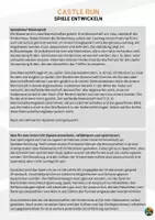 Vorschau - Unterrichtsreihen - Castlerun - Spiele entwickeln kriteriengeleitet - Seite 1