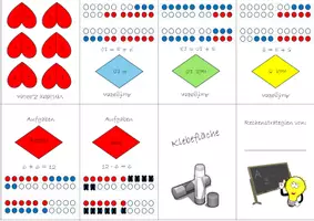 Vorschau - Fördermaterial/Inklusion - Rechenstrategien ZR 20 - Loporello - Deckblatt