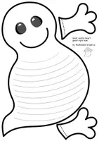 Vorschau - Mal- und Bastelvorlagen - Geist Bastelvorlage Halloween Gespenst Gruselgeschichte - Seite 2