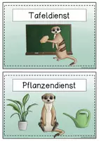 Vorschau - Poster - Erdmännchenklasse - Klassendienste - Seite 2