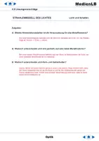 Vorschau - Arbeitsblätter - Optik - Arbeitsblätter mit Lösungen - Seite 3