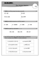 Aperçu - Feuilles d'exercices - Chiffres romains - siècles - durées - révisions (5è-6è) - Page 3