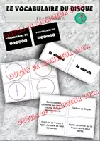 Aperçu - Jeux - Le vocabulaire du disque (FLASHCARDS) - Page de couverture