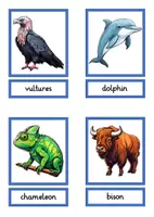 Vorschau - Spiele - picture word game wild animals - Seite 1