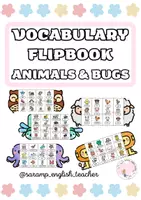 Vista previa - Manualidades / Dibujos para colorear - ANIMALS & BUGS FLIPBOOKS - Portada