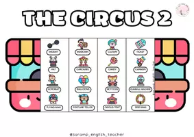 Vista previa - Manualidades / Dibujos para colorear - THE CIRCUS FLIPBOOKS - página 3