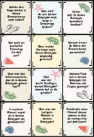 Vorschau - Anderer Materialtyp - Plauderkärtchen zum Schuljahresende, Sommerferien, Klasse 7,8,9 - Seite 1
