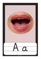 Vorschau - Bildkarten - Bildkarten - Mundbilder - Laute / Buchstaben - Grundschrift - Seite 2