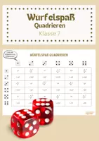 Vorschau - Spiele - Würfelspaß Quadrieren Klasse 7 - Deckblatt
