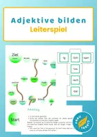 Vorschau - Spiele - Spiel Adjektive bilden - Deckblatt