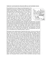 Vorschau - Arbeitsblätter - Brüderchen und Schwesterchen 👫 (Brüder Grimm): Märchenmerkmale, Charakterisierung, Textverständnis, eigenes Märchen verfassen (kreatives Schreiben) + Musterlösung - Seite 1