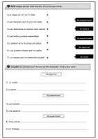 Aperçu - Feuilles d'exercices - Pack révisions - les groupes nominaux - Page 1