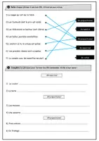 Aperçu - Feuilles d'exercices - Pack révisions - les groupes nominaux - Page 3