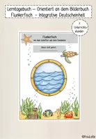 Vorschau - Stundenentwürfe - Materialpaket - Kreatives Schreiben Flunkerfisch - Deckblatt