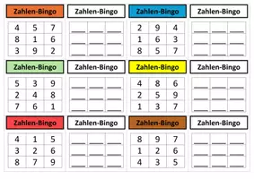 Vorschau - Spiele - Bingo-Felder für den Mathematikunterricht - Seite 2