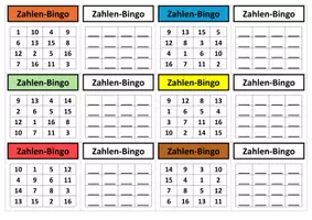 Vorschau - Spiele - Bingo-Felder für den Mathematikunterricht - Seite 3