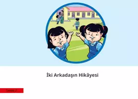 Vorschau - Stationenlernen - Materialpaket Türkisch Lvl. 1-4, Bildgeschichten/Kamishibai/Lesetraining - Seite 1