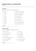 Vorschau - Arbeitsblätter - We Were Liars by E. Lockhart (2014) - Seite 1