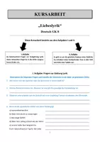 Vorschau - Unterrichtsreihen - Liebeslyrik (GK 8): Kursarbeit + EWH zu "Verlorene Liebe" - Seite 3