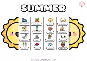 Vista previa - Manualidades / Dibujos para colorear - SUMMER VS WINTER FLIPBOOKS - página 2