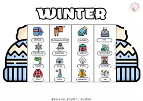 Vista previa - Manualidades / Dibujos para colorear - SUMMER VS WINTER FLIPBOOKS - página 3