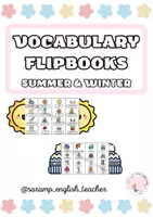 Vista previa - Manualidades / Dibujos para colorear - SUMMER VS WINTER FLIPBOOKS - Portada