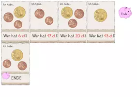 Vorschau - Spiele - Geld - Spiel "Ich habe... Wer hat?" (Euro und Cent im ZR 20 / 100) - Seite 3