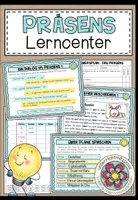 Vorschau - Arbeitsblätter - PRÄSENS - Lerncenter / Lerntheke (4./5. Schulstufe) - Deckblatt