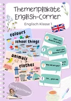 Vorschau - Poster - Themenplakate Englisch Klasse 1 (Englishcorner) - Deckblatt
