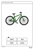 Vorschau - Arbeitsblätter - Materialpaket Fahrradteile und verkehrssicheres Fahrrad - Seite 2