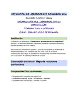 Vista previa - Unidades / Secuencias / Situaciones de Aprendizaje - SITUACIÓN DE APRENDIZAJE - PLÁSTICA - CICLO MEDIO PRIMARIA - página 1