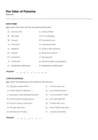 Aperçu - Feuilles d'exercices - The Tailor of Panama (fiches de travail en anglais sur le film) - Page 1