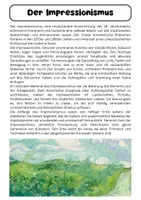 Vorschau - Arbeitsblätter - Impressionismus Materialpaket: Kunst, Künstler, Film & Musik - Seite 2