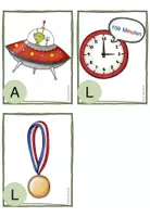 Vorschau - Arbeitsblätter - Lesespaziergang: Der erste Mann im All 3-fach differenziert - Seite 3