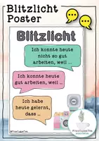 Vorschau - Poster - Poster "Blitzlicht" - Methode zur Reflexion - Deckblatt