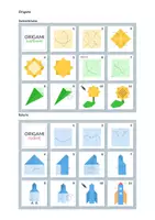 Vorschau - Mal- und Bastelvorlagen - 6 Origami Vorlagen - Seite 3