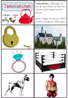 Vorschau - Arbeitsblätter - Teekesselchen Kartei und Arbeitsblatt - Seite 2