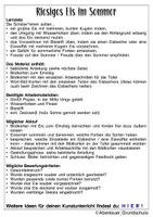 Vorschau - Mal- und Bastelvorlagen - Kunstidee Sommer Eis - Seite 1