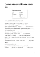 Vorschau - Arbeitsblätter - Le présent - Übungsdossier Französisch - Seite 2