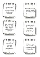Vorschau - Spiele - teambuilding, Gesprächsanlässe, Klassengemeinschaft stärken, Kennenlernen - Seite 1