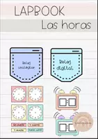 Vista previa - Juegos / Gamificación - Lapbook Las horas - Portada