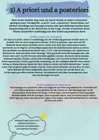 Vorschau - Arbeitsblätter - Philosophie: a priori und a posteriori (Immanuel Kant) - Seite 3