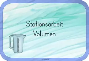 Vorschau - Arbeitsblätter - Volumen/Hohlmaße - Stationsarbeit - Seite 2