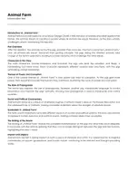 Aperçu - Feuilles d'exercices - Animal Farm (fiches de travail en anglais sur le film) - Page de couverture