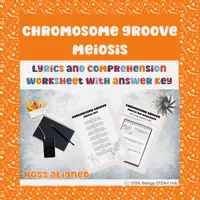 Προεπισκόπηση - Φύλλα εργασίας - "Chromosome Groove: Meiosis" Worksheet & Activities Bundle - Εξώφυλλο