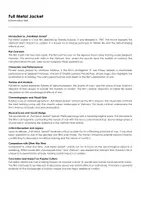Aperçu - Feuilles d'exercices - Full Metal Jacket (fiches de travail en anglais sur le film) - Page de couverture