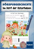 Vorschau - Arbeitsblätter - AnybookPro Material für DaZ: "Im Dorf der Osterhasen" - Deckblatt